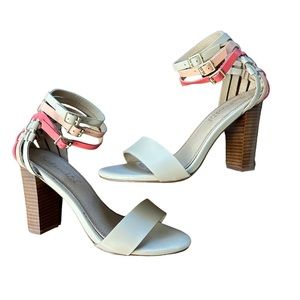 Splendid Jena Multiple Ankle Straps Open Toe Sandals Size 8 US